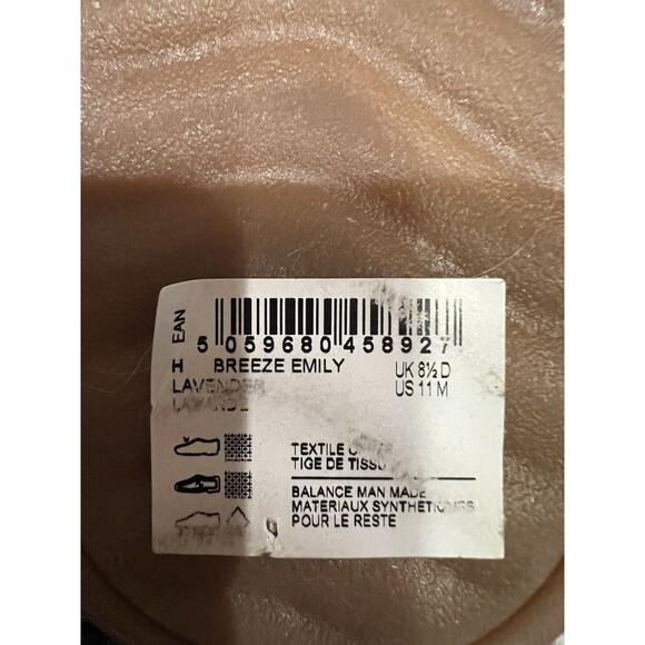 Clarks Cloudsteppers Breeze Emily Loafers in a Blue Lavender Textile Size 11 - Picture 8 of 9